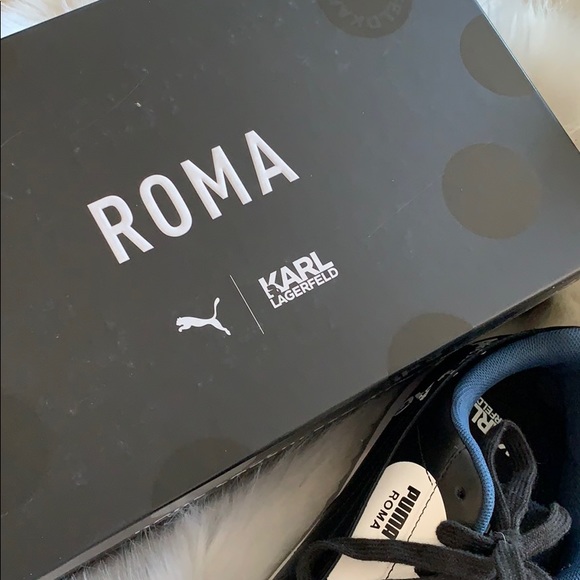 New PUMA ROMA POLKADOT Karl lagerfeld Tennis Shoe - Picture 5 of 5